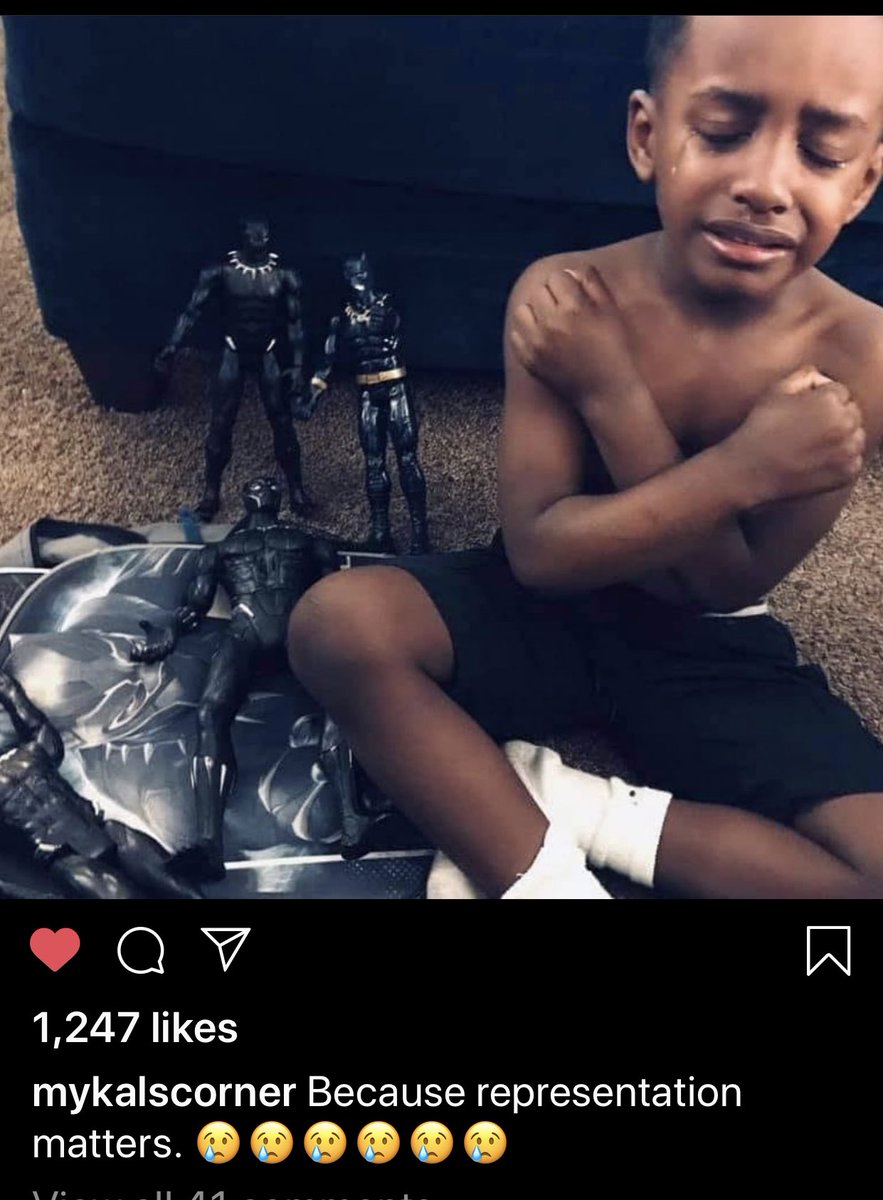 hollyrpeete's tweet photo. 💔😢✊🏾✊🏾 #WakandaForever https://t.co/62zMAIczKI