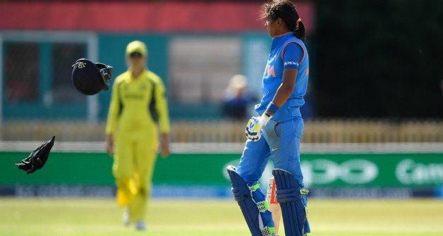 It would be an injustice to call this knock by  @ImHarmanpreet as just a 100.. It was truly among the greatest ODI innings of all time. Australia are so good in semifinals of world cup's, that this was their first defeat ever in either men's or women's world cup semifinals.