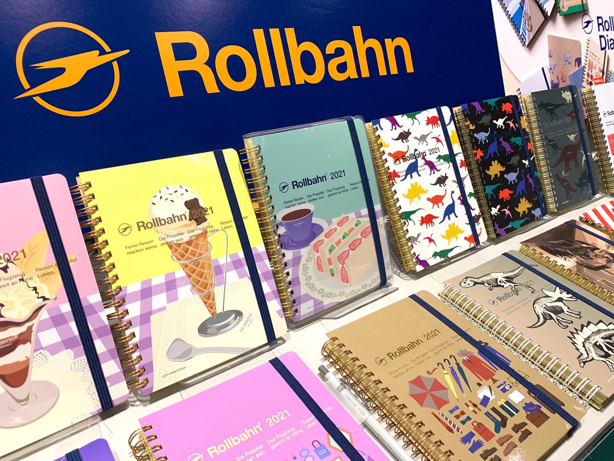 ロフト公式 ロルバーンダイアリーの今年の特徴としては ギュッとなりがちな月末日付も 6段にすることでしっかりマス目を確保 月末に予定ぎっしりバタバタさんも安心仕様です 21ダイアリー ロフト展示会