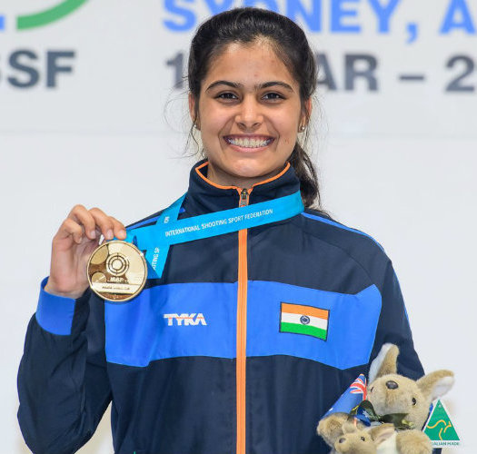 Manu Bhaker at the age of 16 won India the gold at the 2018 Commonwealth Games. She is so so so good, that she was among the first to qualify for the 2020 Olympics. We know what prodigious talents who announce themselves at age 16 do for the country, don't we?