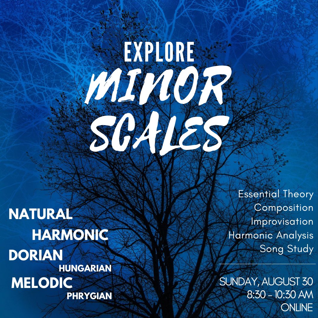 music_method's tweet photo. We’ll be conducting a one-off workshop on “Exploring Minor Scales” tomorrow morning at 830 am. Message or email us to register! https://t.co/635fx4SWGc