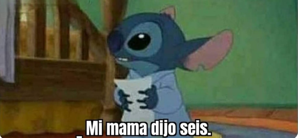 Yo con 8 años: Hola, me da 6 huevos por favor?
El que vende: Media docena ?
-