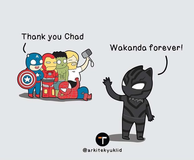 selpandriGJS's tweet image. Dalam budaya kita, kematian bukanlah akhir dari segalanya- T&apos;Calla. RIP King. Wakanda Forever #WakandaForever