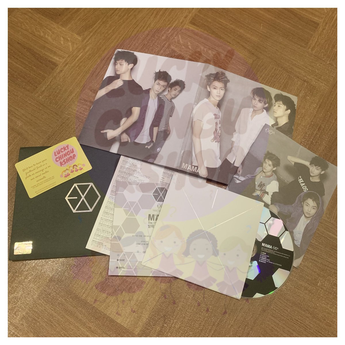  EXO K - Mini Album Vol. 1 [MAMA] - P250.00INCLUSIONS : CD PHOTOBOOK