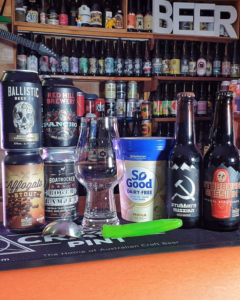 jamesofbright's tweet photo. All set for @MelbDave & @AleOfATime's Stout Float Night...
#stoutfloatnight #craftbeer #stout #stoutfloat #askforindiebeer https://t.co/SO4YAQGCCJ
