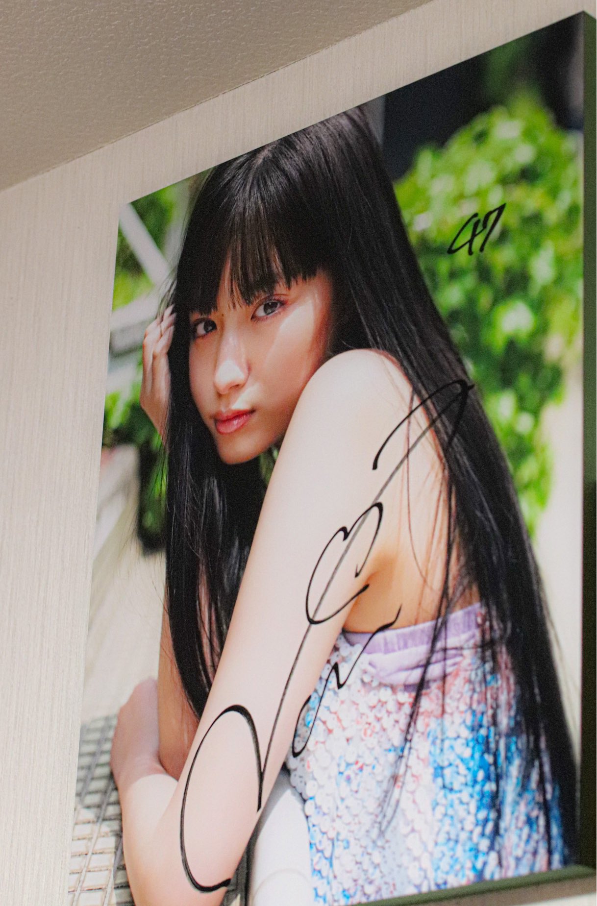 メーカー直売】 鶴嶋乃愛 直筆サイン入りパネル fawe.org