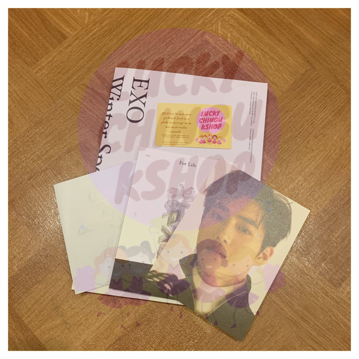  EXO - WINTER SPECIAL ALBUM [FOR LIFE] - P350.00INCLUSIONS : 2 CDs PHOTOBOOK POSTCARD (SUHO)