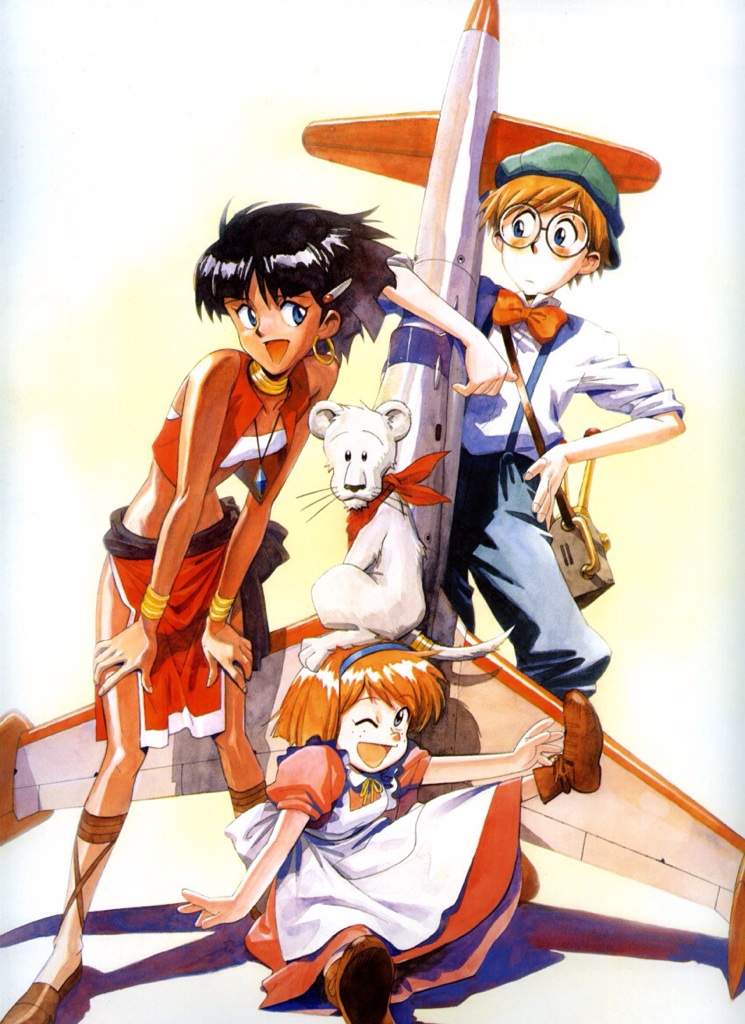 However once he started seeing success with Gunbuster and other endeavors he was tasked with directing Nadia: The secret of blue water. That was handed to him by NHK through Miyazaki. Because of this, he lost creative control of the project. And couldnt make creative choices.