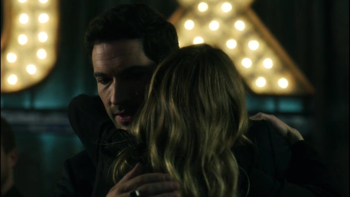 Their first hug wasn't that special, just redacted has that touch. 1x08