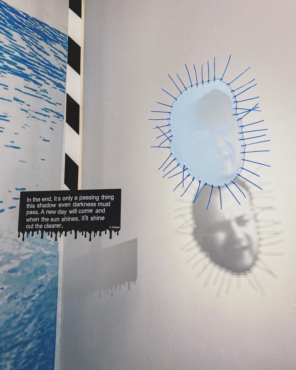 akellymurphy's tweet photo. Barry Mulholland - ‘Tossed in The Drink’ Pallas Projects/Studios - Dublin

Last weekend to see this show in Pallas. Got lost (in the good way) exploring the narratives discussed in the show, and lots of fun to write about - new text on it next week. https://t.co/LwXtgbCv0U