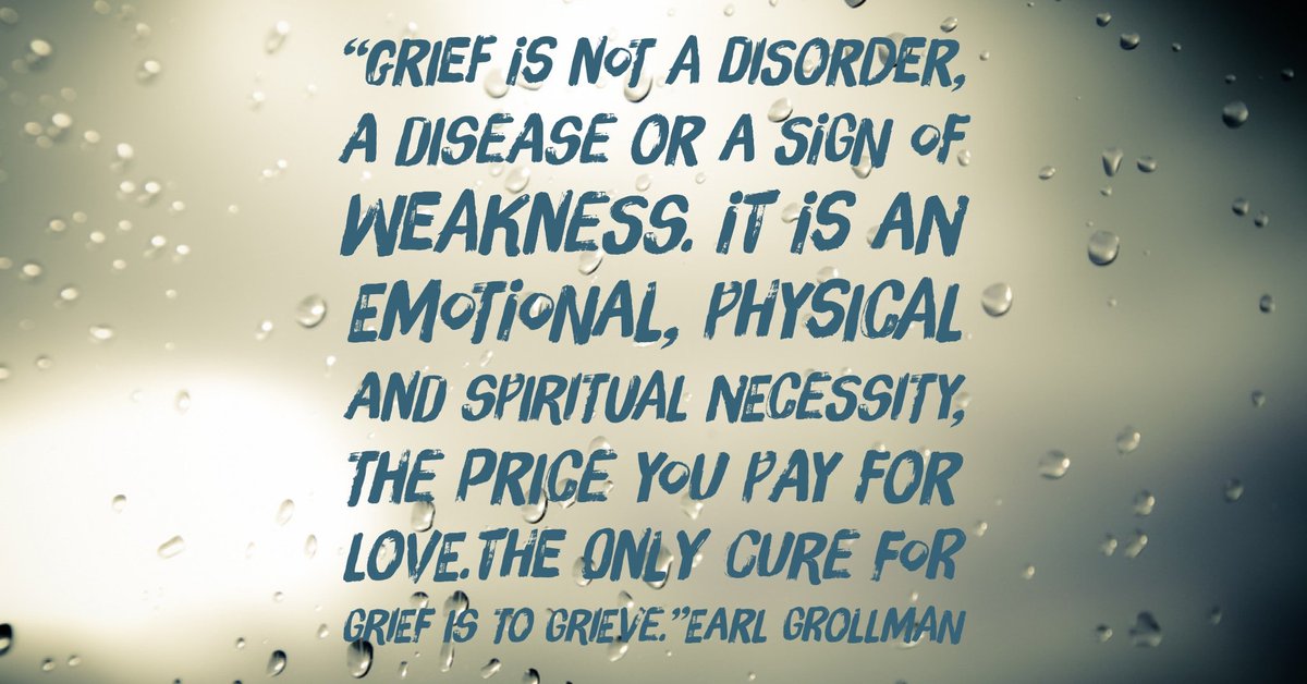 Grief is an odd word and difficult to describe. My dad died early this week. He had been ill. Then he seemed to have a miraculous recovery followed by rapid deterioration on Monday.We're all dealing with this bereavement in different ways. 1/