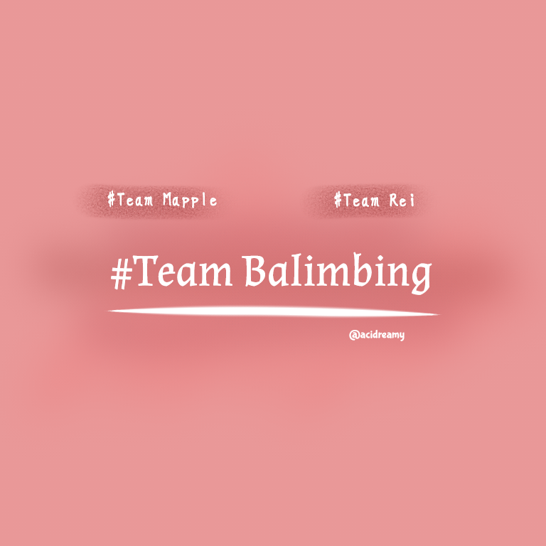 Acidreamy's tweet photo. My Team😁 #TeamBalimbing✨

#TeamRei &amp; #TeamMapple 

[ U can use dis as ur wallpaper or cover photo if u want 😄 ] https://t.co/0WKCLYHAxC