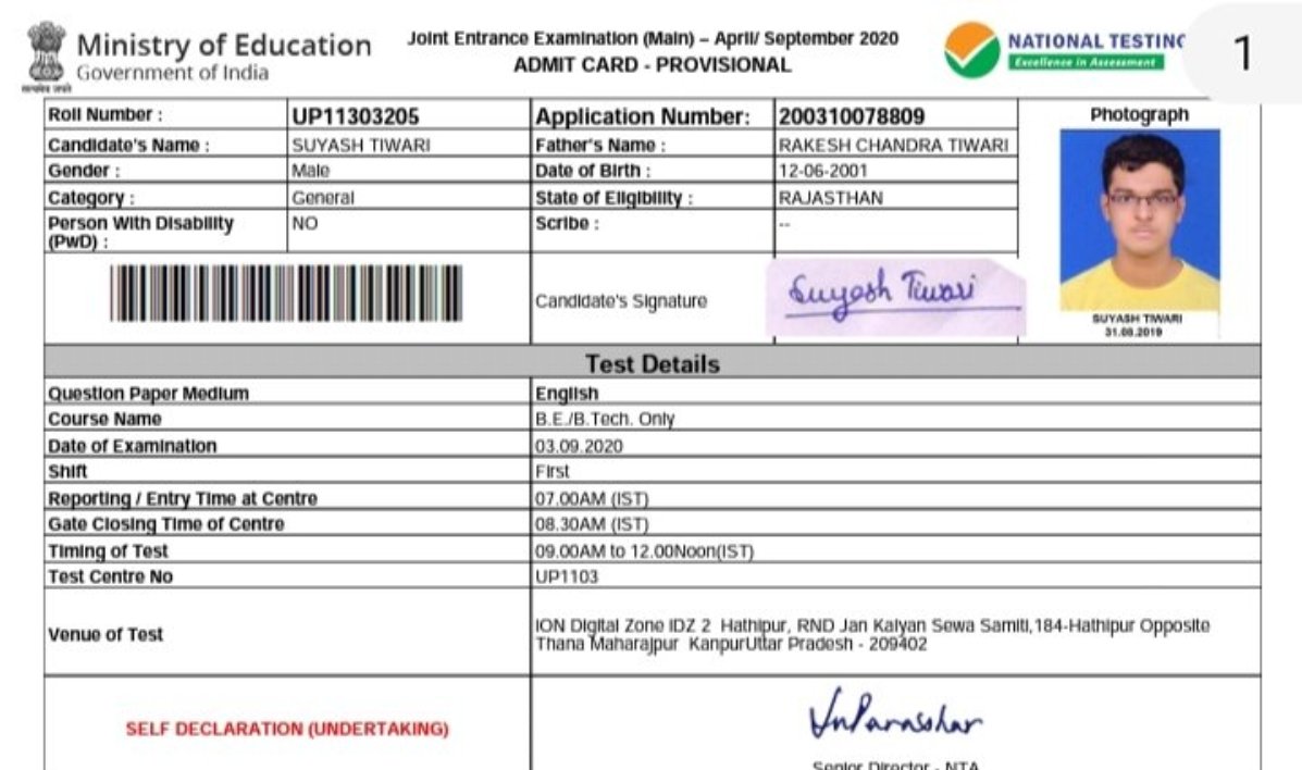 Danny01018's tweet photo. #PostponeExams_Or_ResignModi
Sir 
@narendramodi
 
@DrRPNishan i am corona positive as of today.I cant give exam in this situation please postpone the exam 
@LicypriyaK please let people know about me 
 
Guys Plss Retweet maximum my voice should reach there ears 
Help!!!!🙏🏾🙏🏾🙏🏾🙏🏾 https://t.co/MpOPLed12N