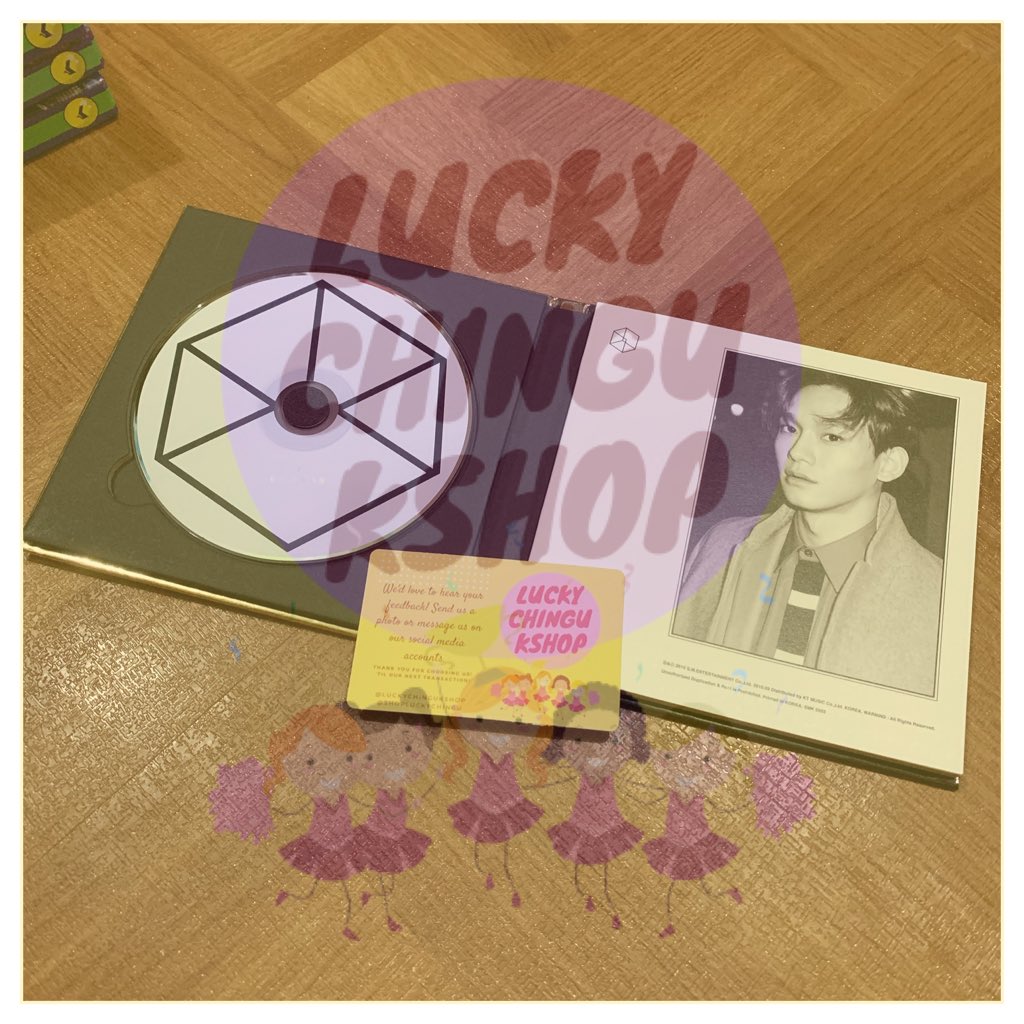  EXO - Album Vol. 2 [EXODUS] (KOREAN VER. / CHEN VER.) - P280.00INCLUSIONS : CD PHOTOBOOK