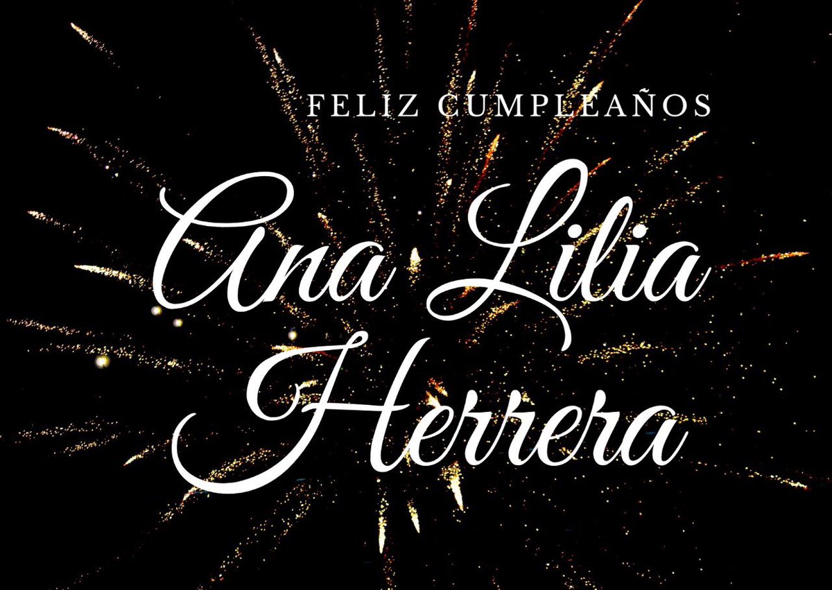 .#FelizCumpleAnaLilia le deseamos el equipo de <a href="/generacioncer0/">Generación Cero A.C.</a> a una mujer sensible que sin dudarlo nos ha apoyado cuando tocamos su puerta, pásela genial Dip. <a href="/AnaLiliaHerrera/">Ana Lilia Herrera</a> reciba un fuerte abrazo por parte del equipo #GeneraciónCer0 #SalvandoVidas