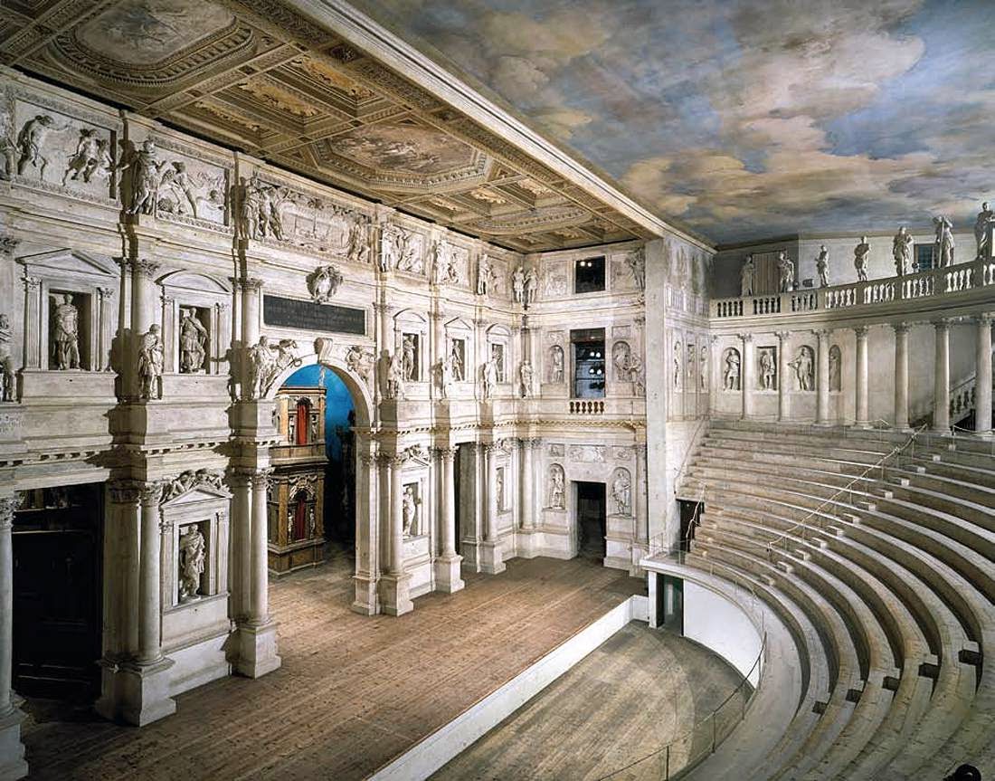 34. Olympic Theatre, Vicenza, Italy