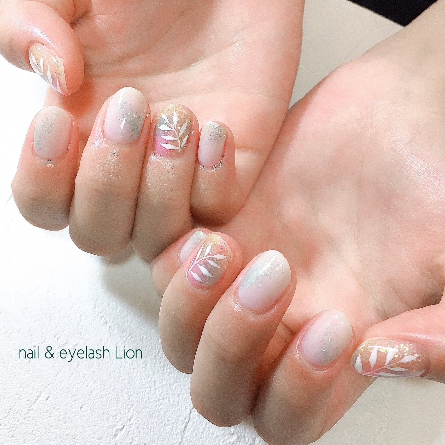 リーフ柄ネイル Twitter Search Twitter