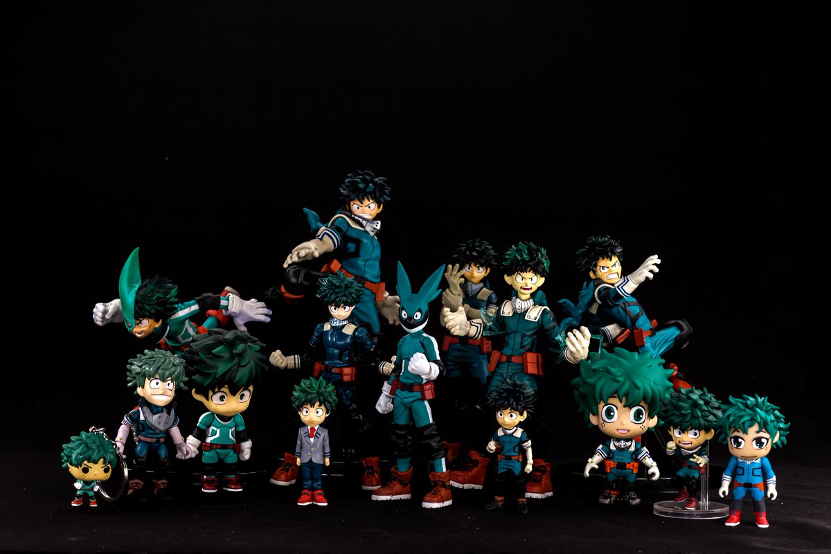 Sam33339803's tweet photo. Personal collection @BokuNoHeroWiki thanks @bigboysmania for some of the merch.. 

@MidoriyaSpeaks @BanprestoWFC @OriginalFunko @gsc_goodsmile @BANDAIJP @BandaiAmerica #Deku #MidoriyaIzuku #Midoriya #bandainamco #Funko #banpresto #mcfarlane #goodsmilecompany https://t.co/xMxVUG7v1c
