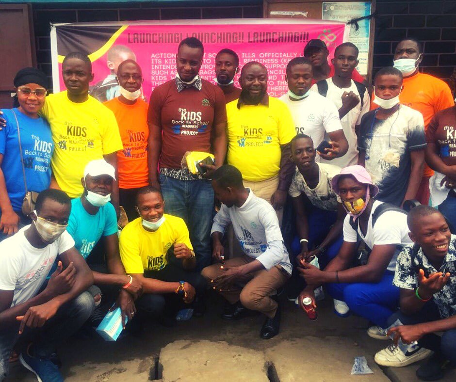 ActionIlls's tweet photo. We successfully launched the Kids Back to School Readiness Project yesterday. It was a remarkable event. ACASI extends gratitude to everyone for the love and support shown throughout this journey! Without your kindness and generosity, we couldn’t have reached this far. #education https://t.co/9Me9LFFE8B