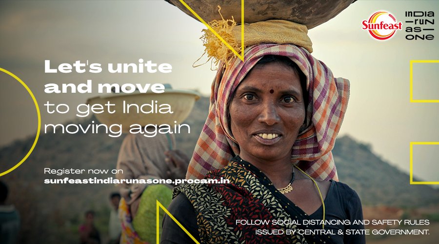 aliaa08's tweet image. The pandemic has affected over 140mn livelihoods across the country & it's our duty to act on it. I pledge to support them by getting involved in
the #SunfeastIndiaRunAsOne movement.Join me
bit.ly/3gp6kxc Together we will make a difference
#LivelihoodsMatter #Moveforgood