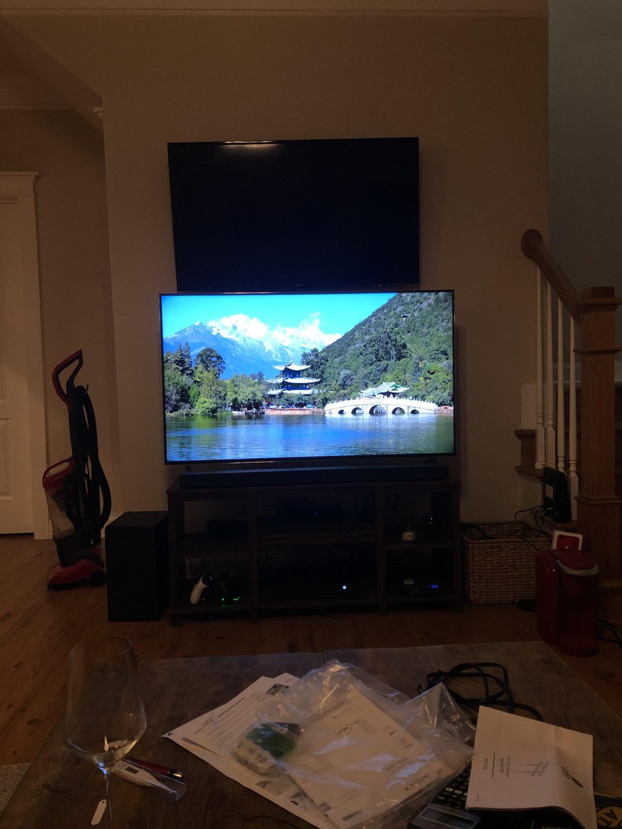 Made my final decision. After Samsung q70t, H9G,TCL6 series, Vizio M series. I have decided on the Sony x900h . No more regret I am happy with this tv. Worth the extra money. #4kTV
(from /u/robby4040) redd.it/ihwodg