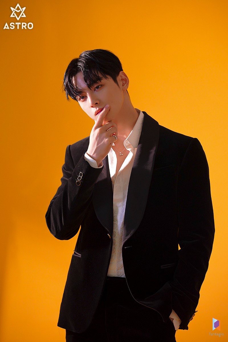 cha eun woo suit