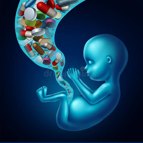 In general drugs should not be used during pregnancy UNLESS ABSOLUTELY NECESSARY and under the guidance of your doctor because many can harm the unborn baby.About 2-3% of all birth defects result from drugs that are taken during pregnancy especially during the 1st trimester.