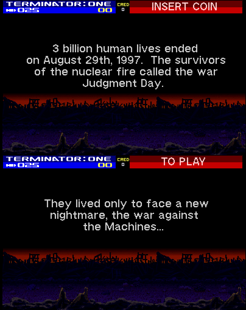 DatesInGaming's tweet photo. 29 August 1997 - The war against the machines began when Skynet became self-aware #T2TheArcadeGame 

#JudgmentDay #MidwayGames #arcadegames #Lightgun #Retrogaming #Gaming https://t.co/NemXrBjLAY