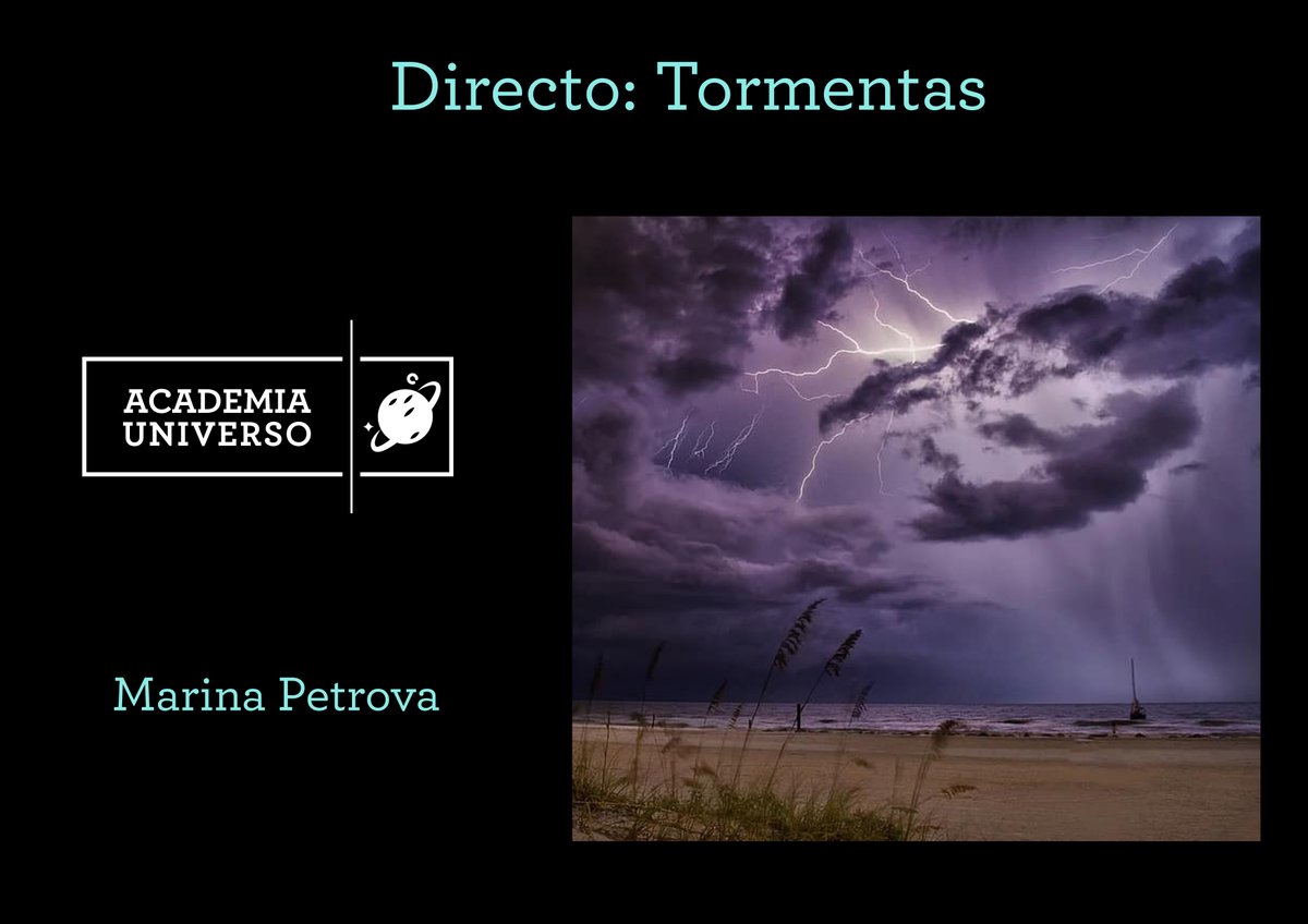 ¿No visteis el directo del domingo 16? ¿Queréis aprender más sobre tormentas? ¡No os lo perdáis! youtube.com/watch?v=a7Q4E9…