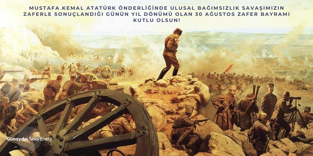 Güzel vatanımızda hep birlikte nice zaferler kutlamak dileğiyle!