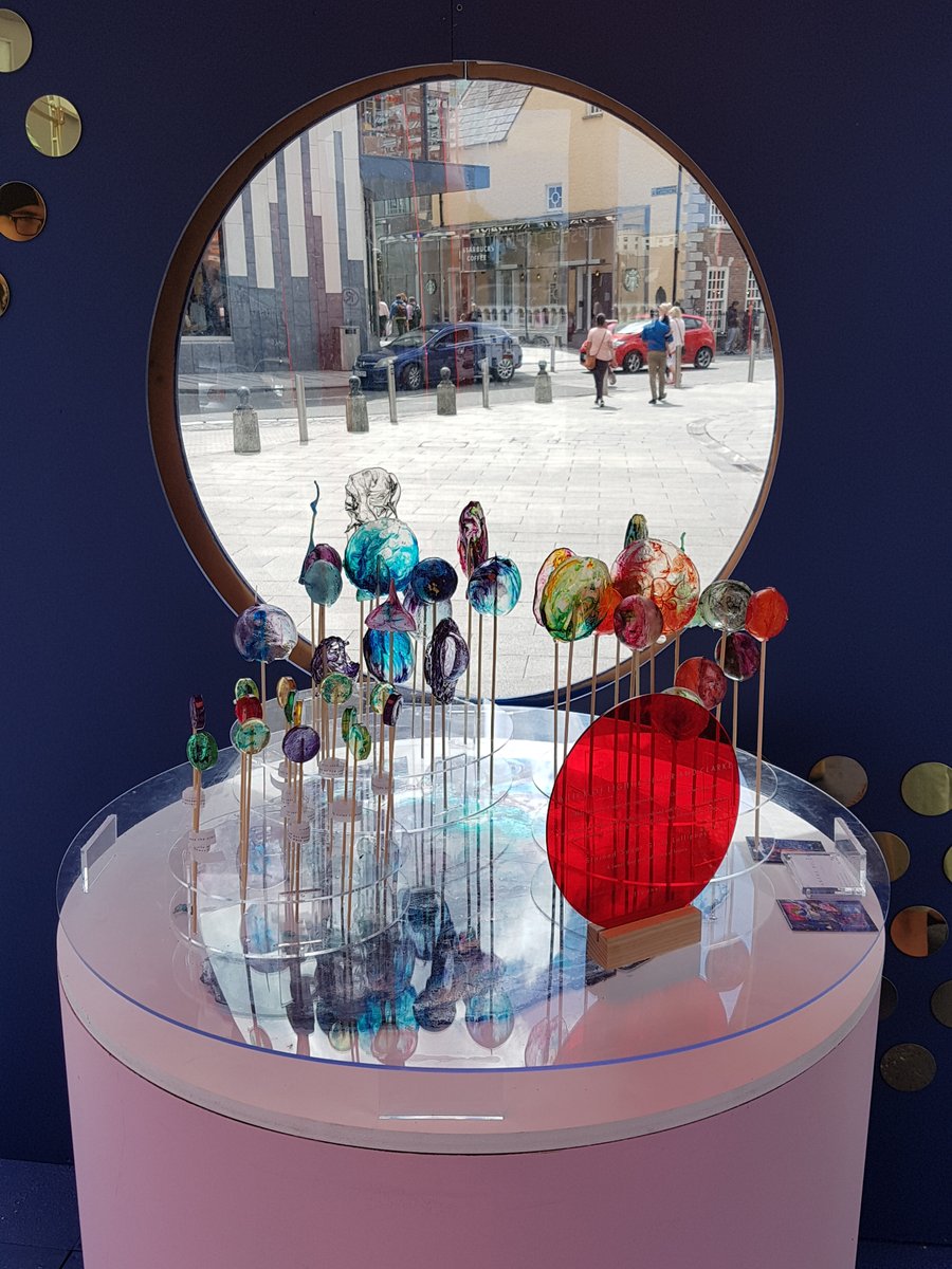 frank_oconnor's tweet image. my fav #DesignPOP 2019 by Suzanne #BananaMelonKitchen &amp;amp; Shane O’Driscoll

amazing sugar stained glass lollipops in wonderful structure, inspired by #HarryClarke @CrawfordArtGall @AHK1973

😢this years @designpopcork design &amp;amp; food festival is cancelled 
 
roll on 2021 #PureCork