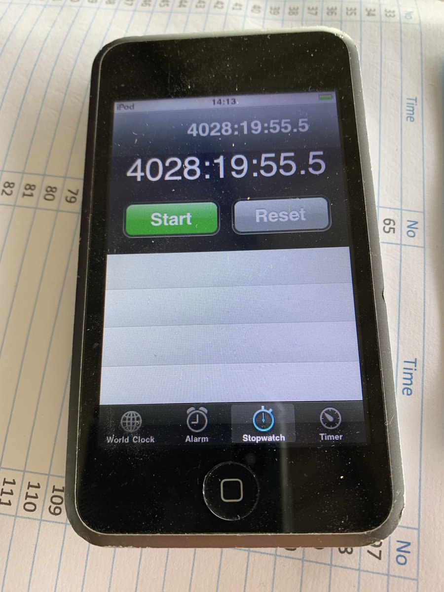 mattmxlsh85's tweet photo. When you haven’t done a game since March, and you forgot to stop the timer!  #longtimeaway https://t.co/O0vg6ebfO1