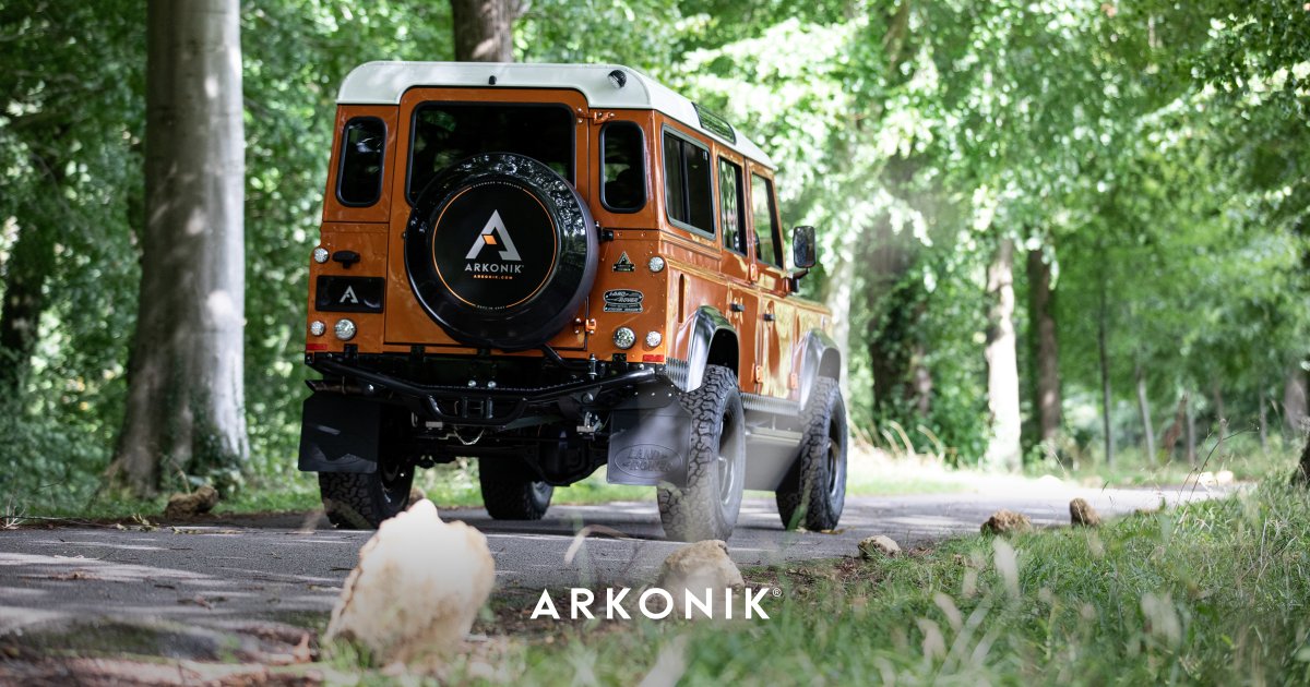 arkonikdefender's tweet photo. Our latest stunning Defender will be revealed tomorrow…
Subscribe for a front row seat | https://t.co/r0WjyZjwdu
#Restored by Us. #Reimagined by You.
#WeAreArkonik
Photo | @JamesCheadle
#Arkonik #arkonikdefender #LandRoverDefender #DefenderJourneys #newdefender https://t.co/iTBkXVSGxH