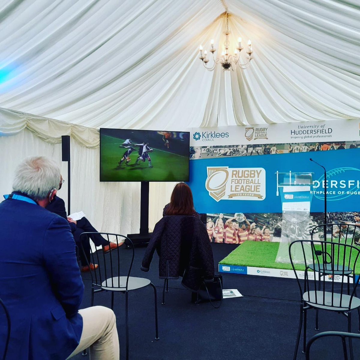mchap84's tweet photo. So lucky to be able to be part of the official and inspirational 125th anniversary of Rugby League this morning. I’ve personally had some amazing (and interesting!) experiences through the best sport in the world and hope to have many more! Thank you to all who made it happen https://t.co/nmvK2NjS8C