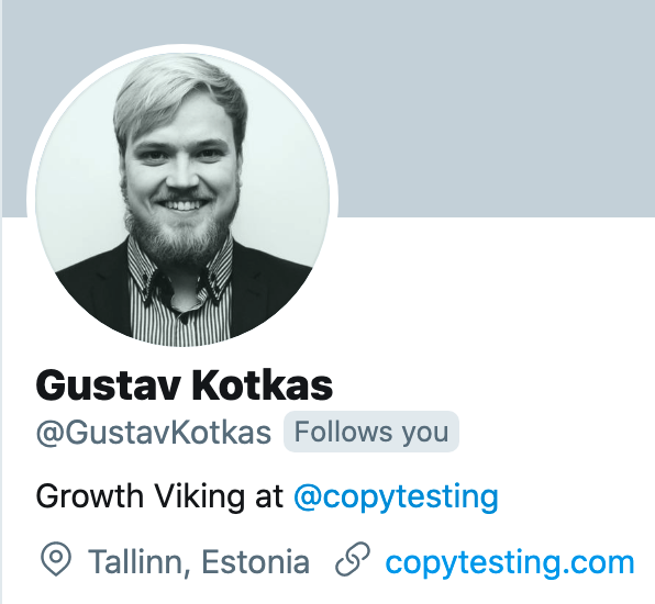 kalenjordan's tweet photo. Officially the best job title ever - "Growth Viking" 🔥

@GustavKotkas https://t.co/ntG0nvyQsC
