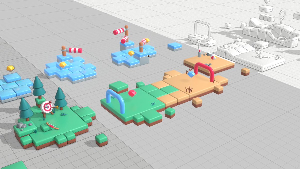KayLousberg's tweet image. Working on a pack of #gameassets that I'll be releasing soon for free. It's filled with a bunch of stylised assets to make various different mini-games with, perfect for prototypes or game jams!🎨
Here's a preview 😁
 #screenshotsaturday #gamedev #indiedev