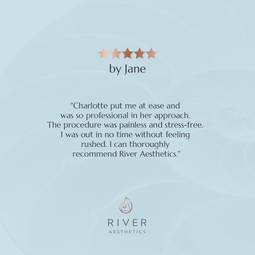Dr Charlotte Woodward as well as the rest of the River Team ensure a professional approach and only offer treatments that we consider to be both effective and safe. 

Book your desired treatment today: 01202 024060