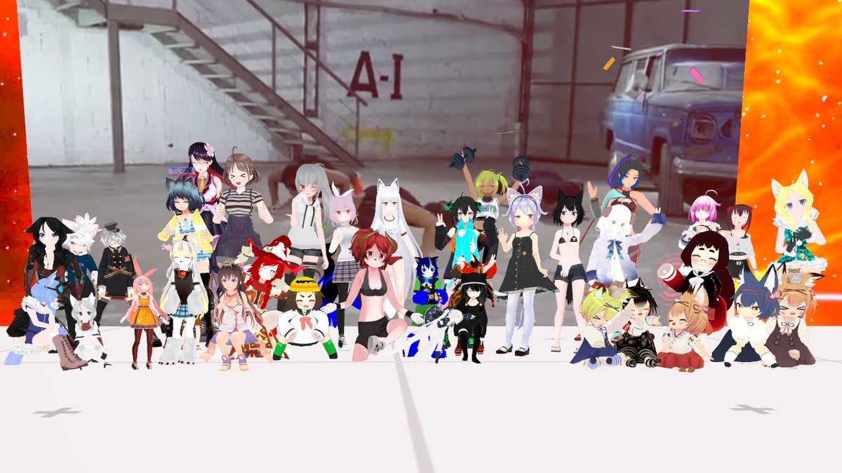 #VRC筋肉部 [29.08.20] #VRChat 2nd year anniversary workout. 🎊🎊🎊 Many participants, thanks everyone 🔥💓🔥💓🔥 Hope there will be many more years to come 💪💪💪 Thanks for all the workouts 😻