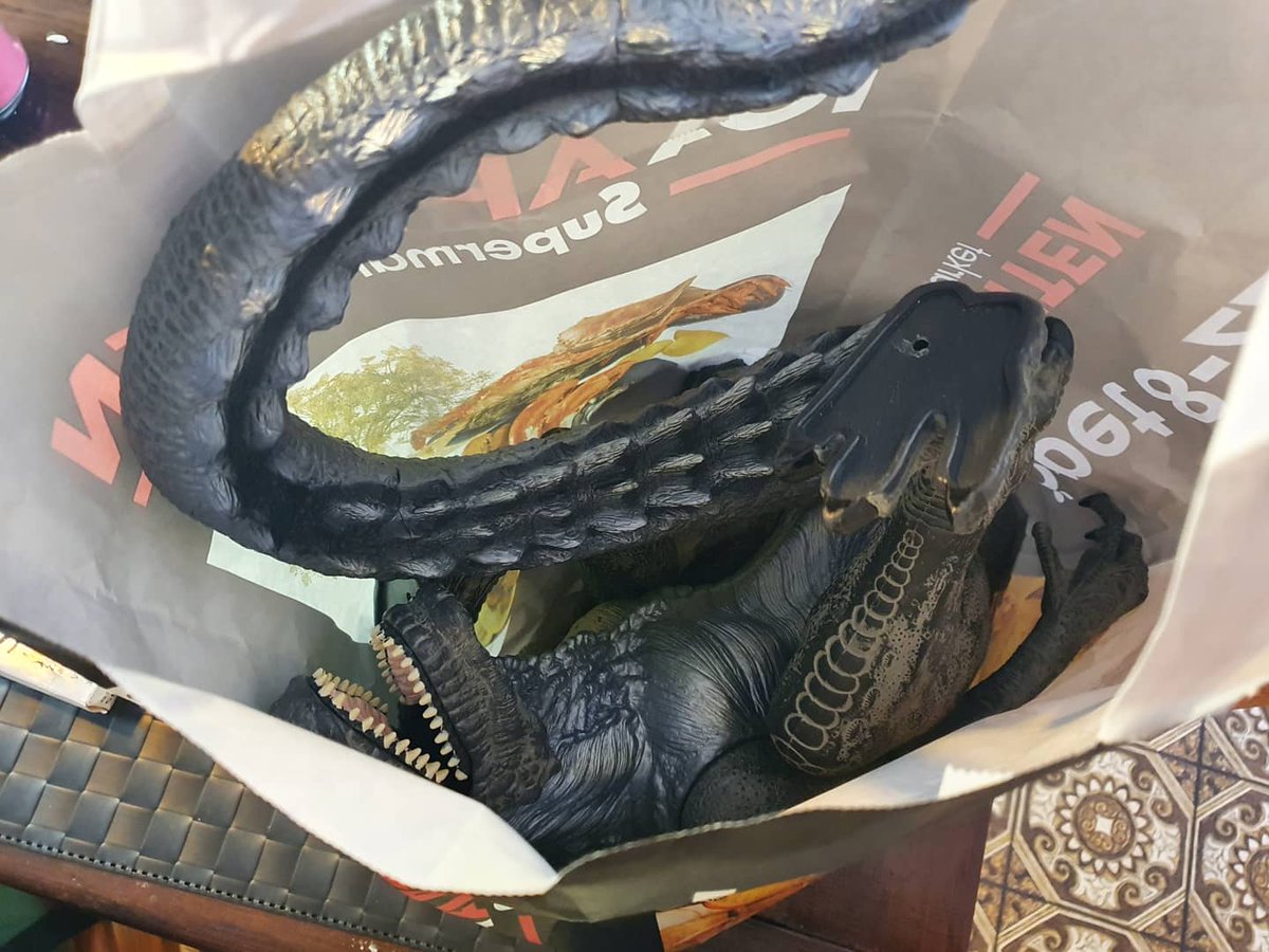 SillyF0x's tweet photo. I forgot to upload these photos for several weeks ago xD haha . I found this awesome BIG Godzilla toy for a barging prize ! So I couldn't say no ;) #godzilla #toy #godzillatoy https://t.co/MIykT6WgTZ