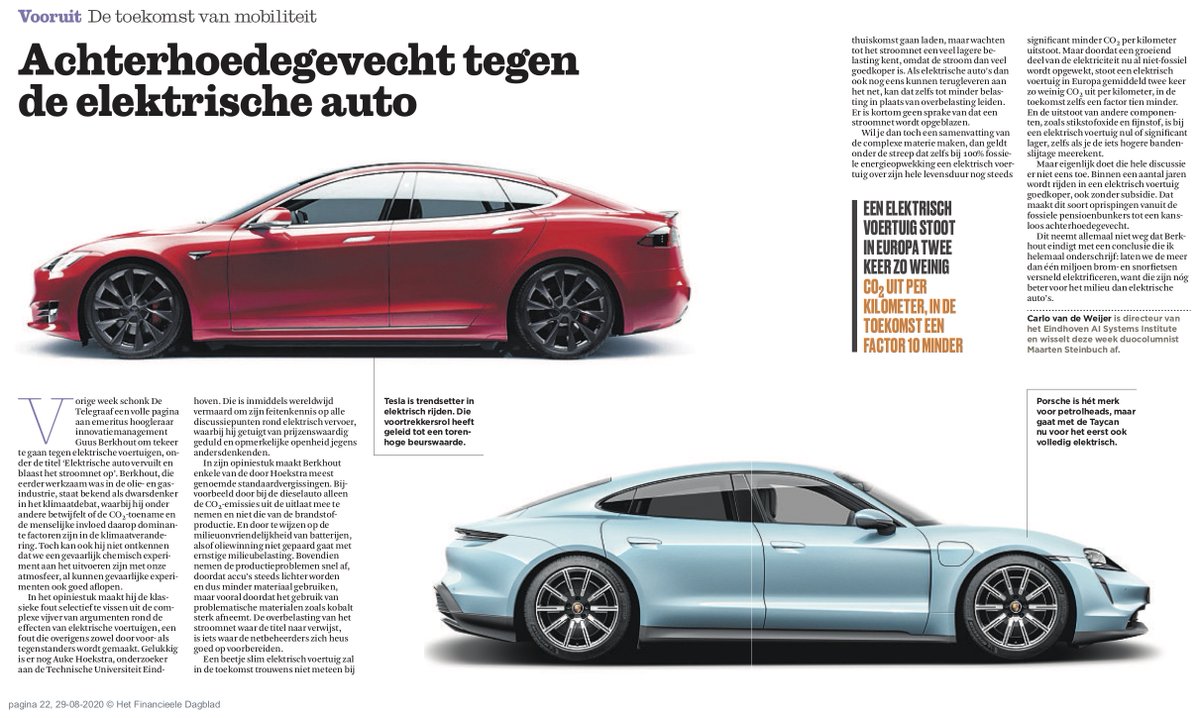 Carlo van de Weijer (@carlovdweijer) on Twitter photo Column <a href="/FD_Nieuws/">FD Nieuws</a> “Achterhoedegevecht tegen de elektrische auto". Over oprispingen vanuit de fossiele pensioenbunkers.
fd.nl/futures/135490… Column <a href="/FD_Nieuws/">FD Nieuws</a> “Achterhoedegevecht tegen de elektrische auto". Over oprispingen vanuit de fossiele pensioenbunkers.
fd.nl/futures/135490…