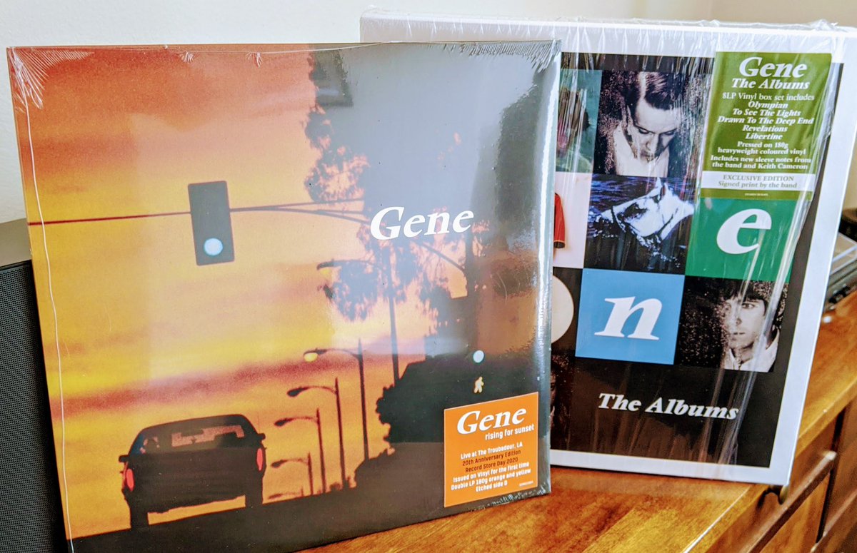 tricky68's tweet photo. @gene_band @RSDUK The perfect #RDS2020 purchase from @beartreerecords. It goes nicely with the Vinyl boxset. https://t.co/Rk0fnxm0Qs