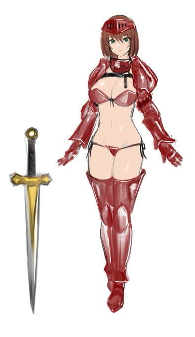 主人公のビジュアル決定。
ほかの子も描かないと… 