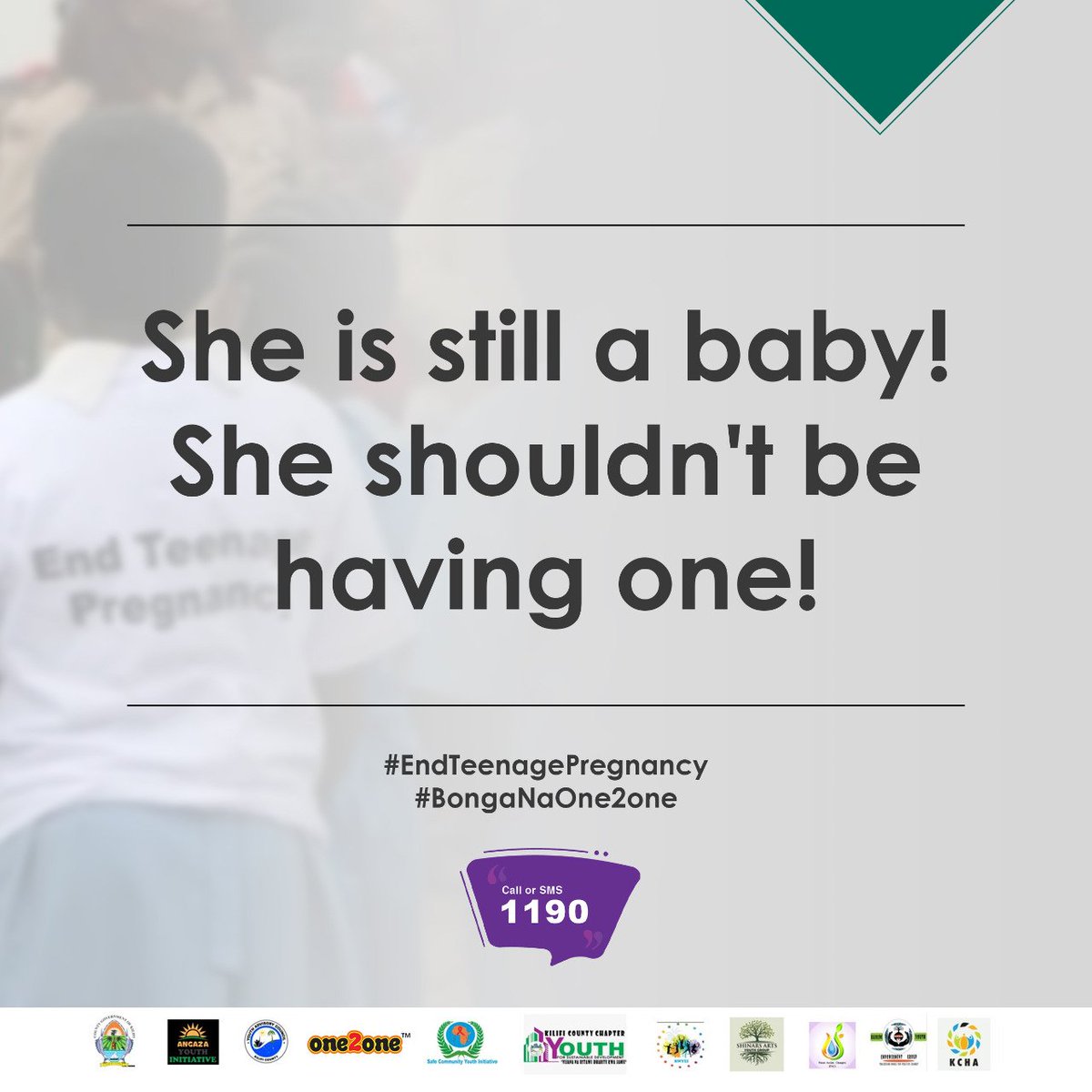 KarneMillie's tweet photo. #EndTeenagePregnancy
#BongaNaOne2one
@pac_kenya
@AngazaKilifi
@ysd_kilifi
@kcha_kenya
@safecommunity4
@jane_sidi
@KambiJudith
@karneMillie
@one2oneKE
@LVCTKe
@RisingWinners
@Kilifi_youth https://t.co/BGm7Zs5T6U