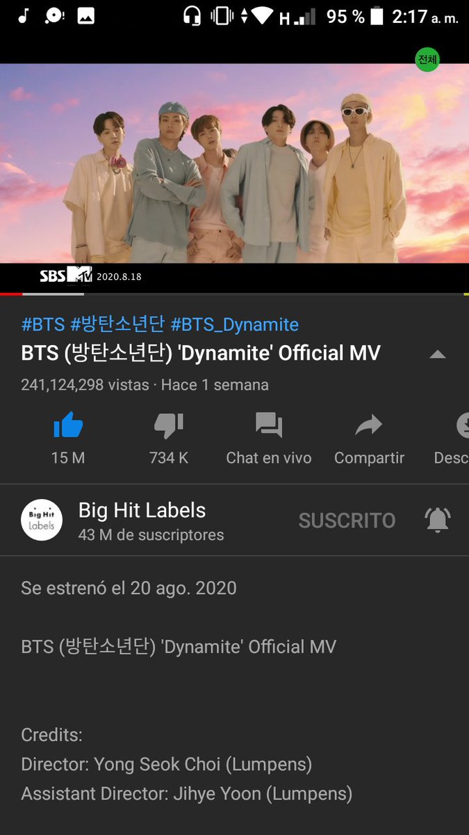 agust_d3_'s tweet photo. STREAM STREAM STREAM A DYNAMITE 💥
#DynamiteOutNow #BoomLikeDynamite @BTS_twt
#DynamiteSummerRemixes #Dynamite_Party1 #DynamiteIsComing
#BTS_Dynamite #BTSARMY #BTS
#UpWithDynamite https://t.co/S9u8kXFZ9Q