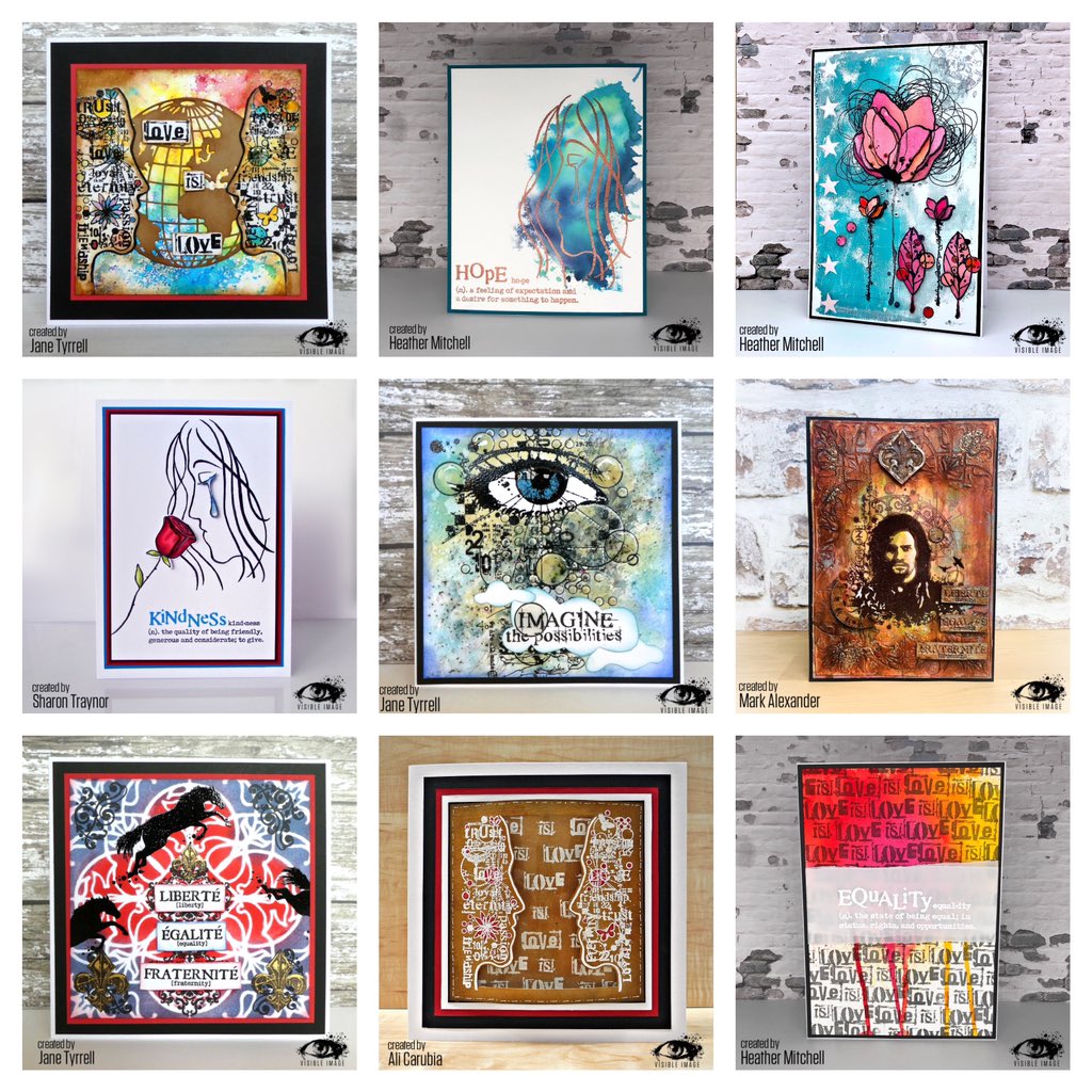 We are very excited to be back at Create and Craft today! They have FREE POSTAGE this weekend too 😍 Hope you can tune in to watch Mark demoing some of our latest stamp designs with some awesome stencils at 12:00 PM &amp; 6:45 PM BST @CreateCraftPR #stamping #cardmaking #mixedmedia