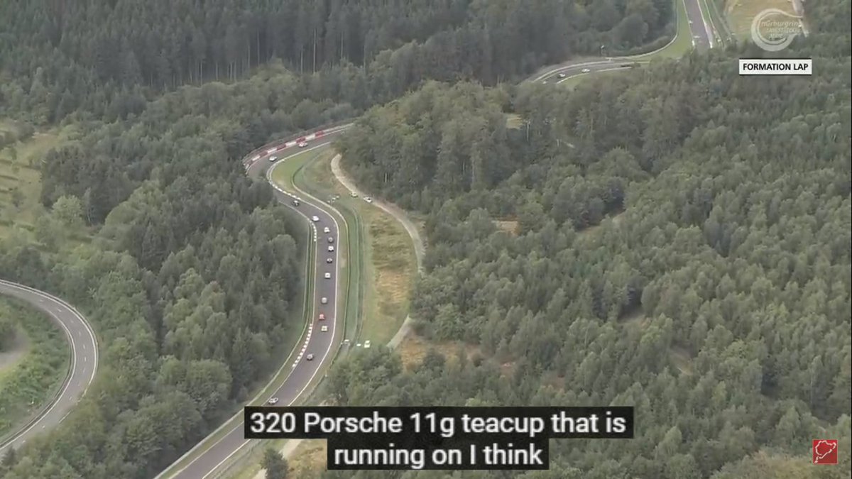 Looking forward to the Porsche 911 Teacup - thanks YouTube subtitles, this #NLS5 is going to be great <a href="/RSL_Studio/">Radio Show Ltd</a>