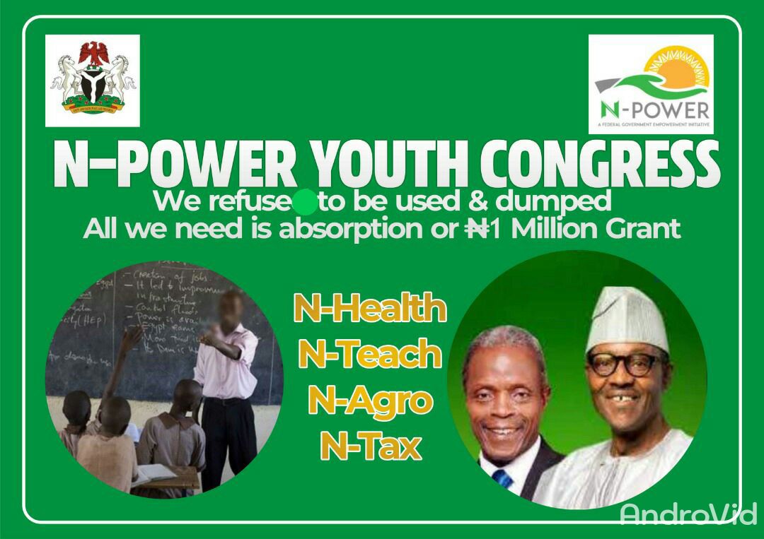 NigerianYouthC2's tweet photo. We are not ignorant of the devices of @MBuhari @ProfOsinbajo and @Sadiya_farouq transition plan was supposed to be finalized before announcing disengagement @UN we have been deceived on different occasion that we will never be sent back to the street. @LagosNPower @npower_ng @CNN https://t.co/ZgctsRsTFF