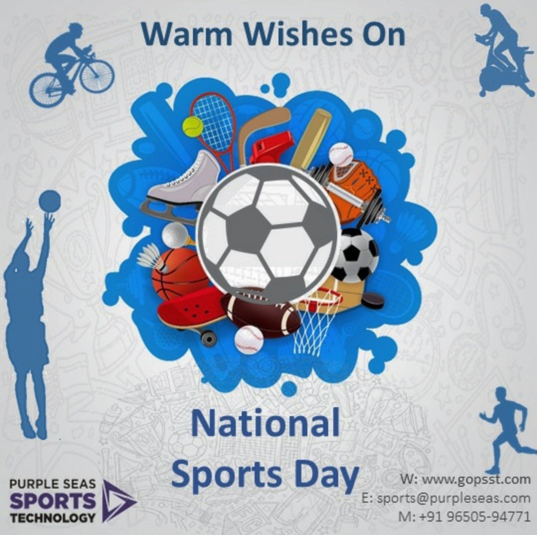 PurpleseaSports's tweet photo. National Sports Day Greetings 🇮🇳
#NationalSportsDay #GoPSST https://t.co/vDRJ0nuNRT