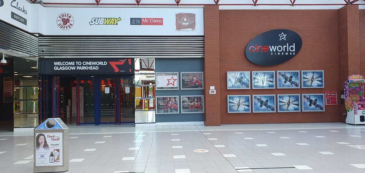 RobertTBruce8's tweet photo. Good #Cineworld is open #ParkheadForge https://t.co/roggFESKTw