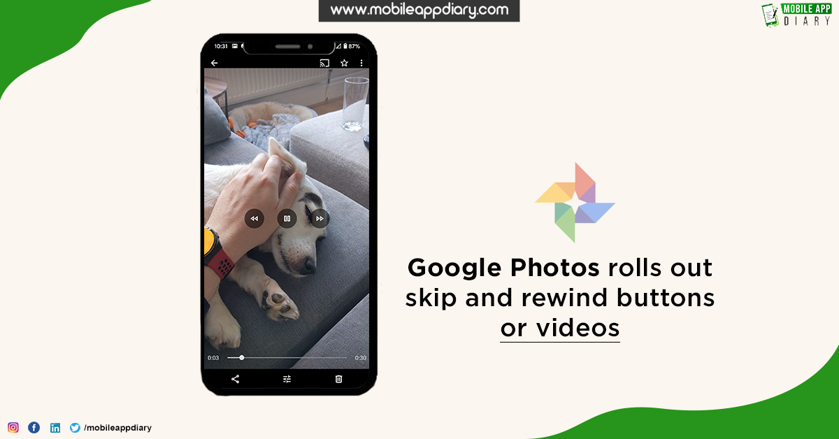 mobileappdiary's tweet photo. Indian search giant Google has brought back the skip and rewind button to its Google Photos app.
Keep following for more updates!
#MAD #mobileAppDiary #Technology #AppleStore #Playstore #Google #GooglePhotos #GooglePhotosFeature #NewFeature #NewUpdate #NewVersion #SkipOption https://t.co/yNFCGWekwX